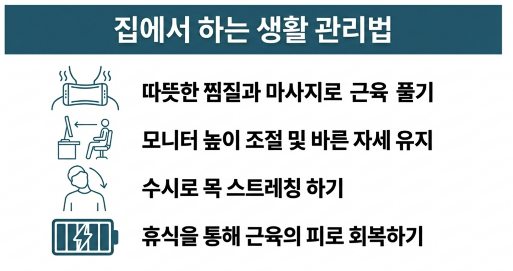 길음역한의원에서 알려주는 목이 아플때 할수있는 운동