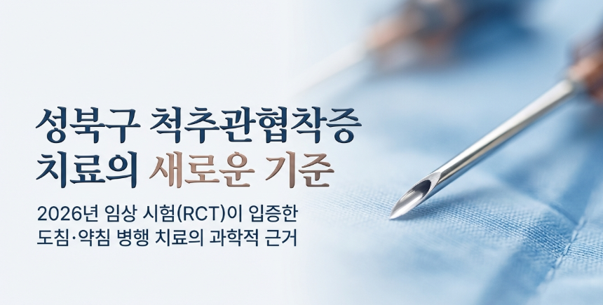 성북구 길음역 인근 주민들을 위한 척추관협착증 치료 해부학적 구조도