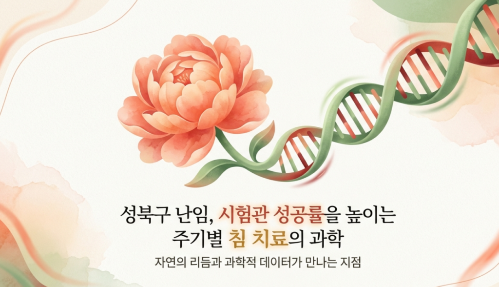 성북구 난임 환자의 시험관 아기 시술 성공률 향상을 위한 자궁 및 난소 혈류 개선 침 치료 원리