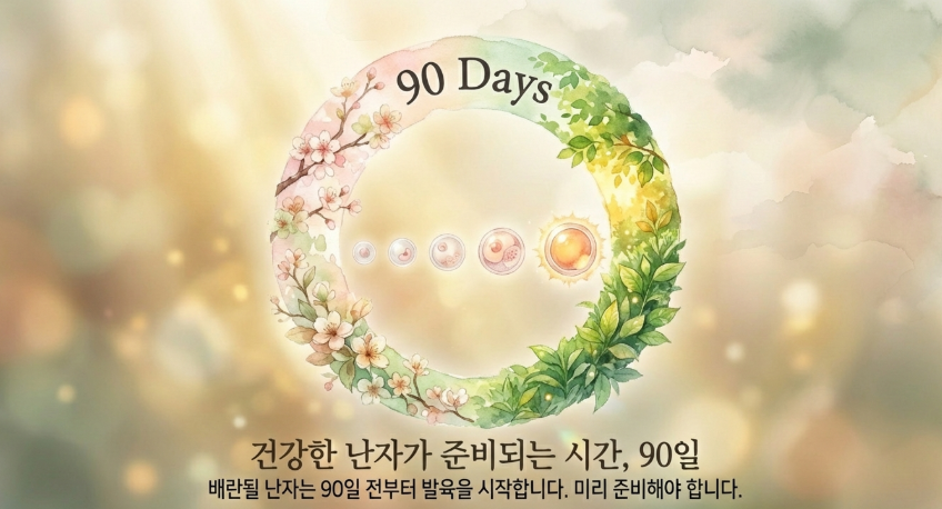 한의학박사 김덕호 원장의 난소 기능 회복 프로그램을 통한 난포 성숙 주기 90일 관리법