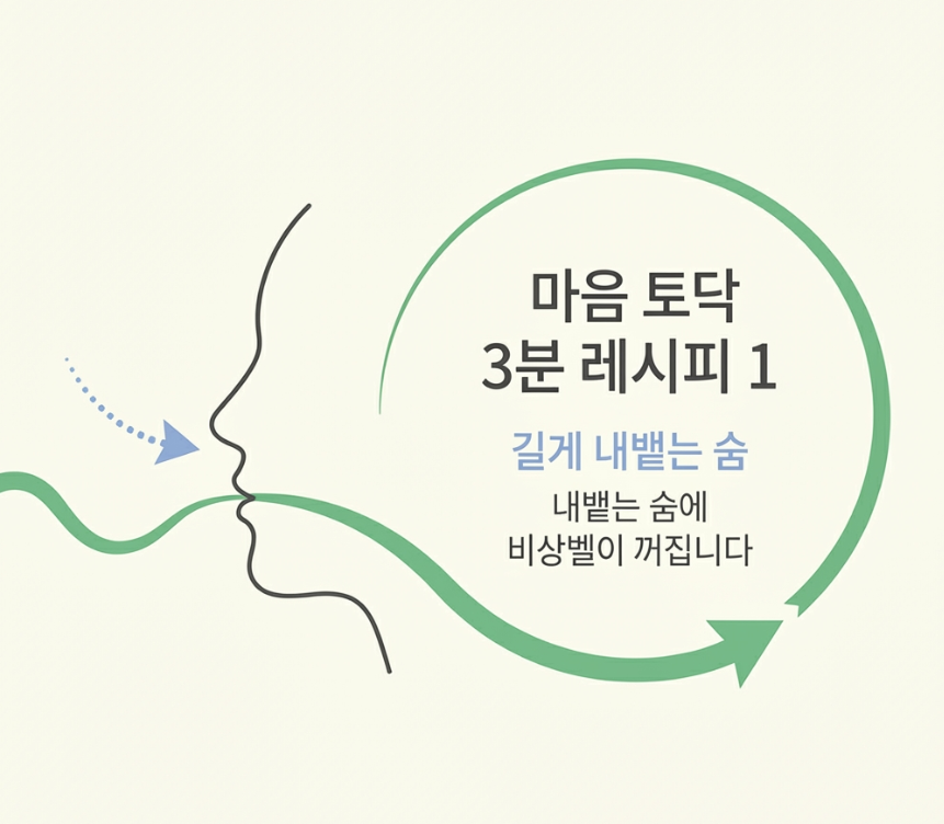 길음역 교통사고 한의원 길음한의원에서 교통사고후 자율신경 이상으로 내원하시는 환자분들에게 안내해드리는 마음 다스리는 방법 이미지