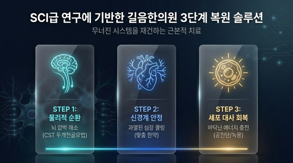 만성 피로를 해결하고 에너지를 채워주는 체질 맞춤 한약 치료 과정