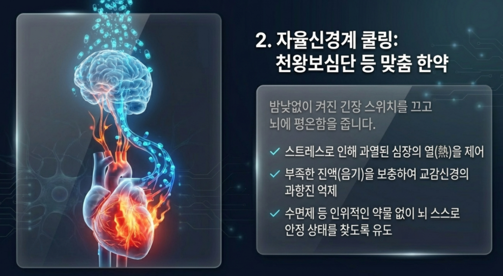 교감신경과 부교감신경의 균형을 되찾아 몸을 편안하게 만드는 치료 원리