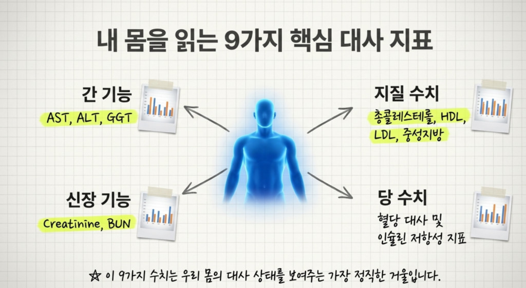 말초 혈액 채취를 통해 통증 없이 빠르게 간기능과 신장기능을 확인하는 검사 과정