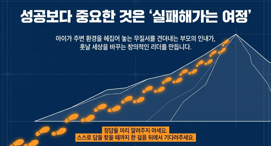 남자아이 훈육에서 중요한건 실패해가는 여정이라는 이미지