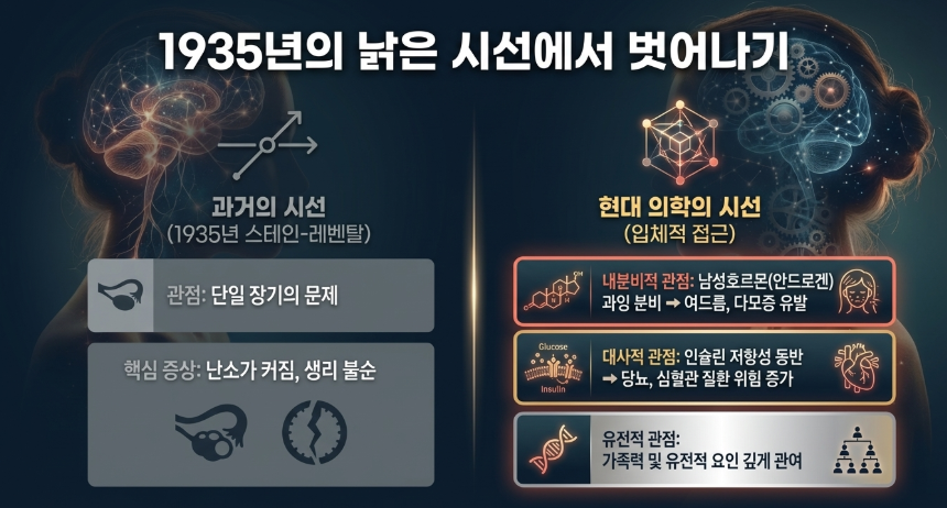 인슐린 저항성이 다낭성난소증후군 원인인 안드로겐 과다 생성에 미치는 영향