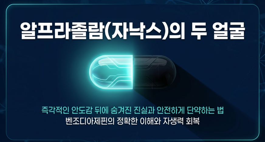 알프라졸람 부작용과 효과의 두 얼굴